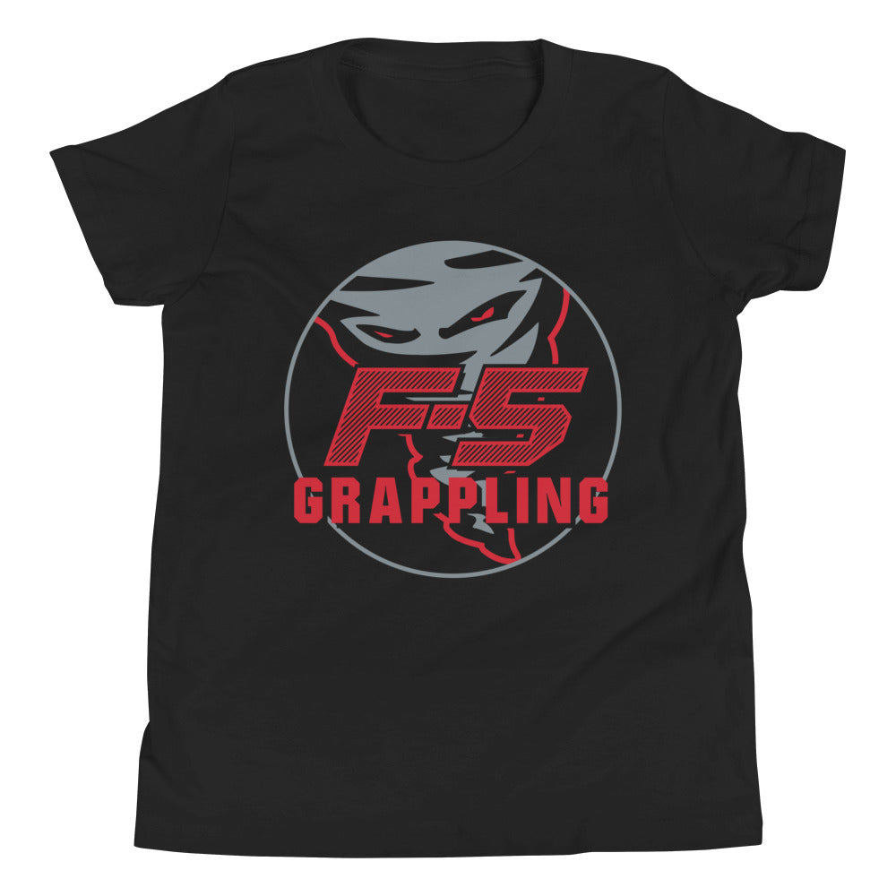 F-5 Grappling Tornado Youth Short Sleeve T-Shirt