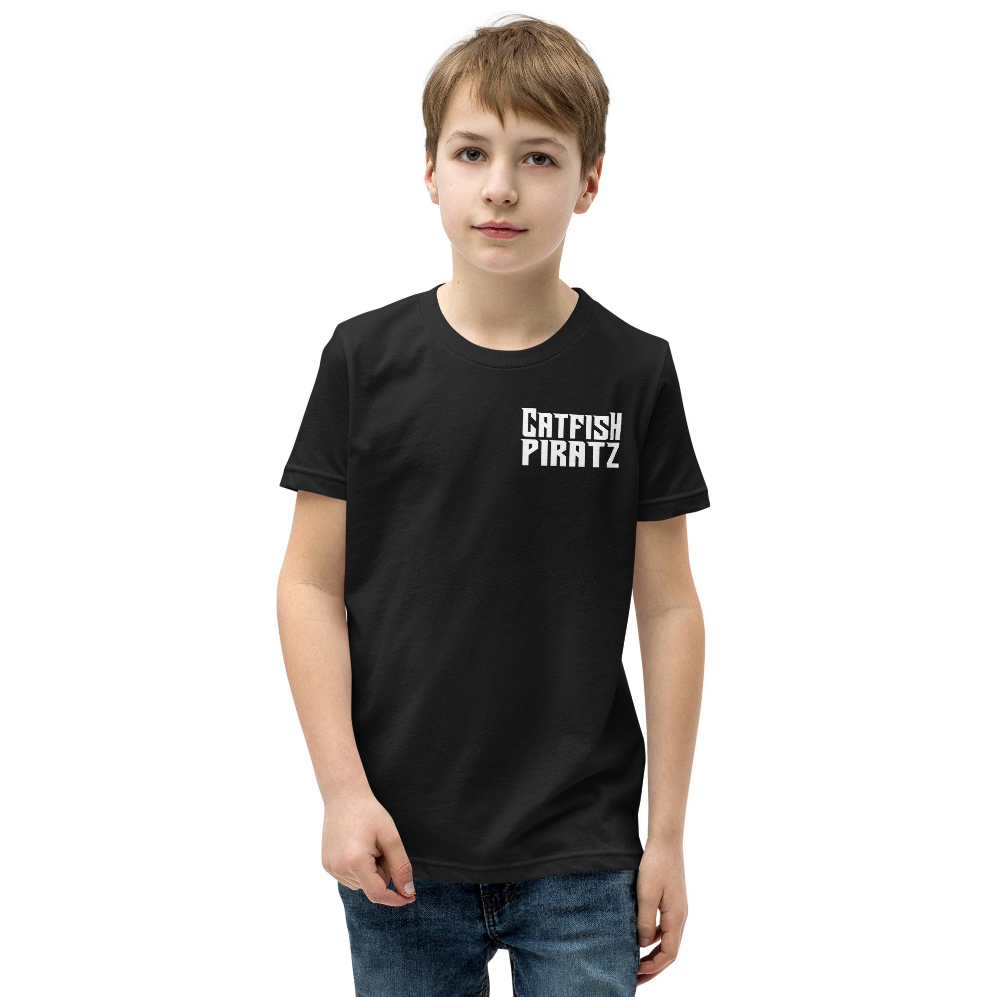 Catfish Pirates Youth Short Sleeve T-Shirt