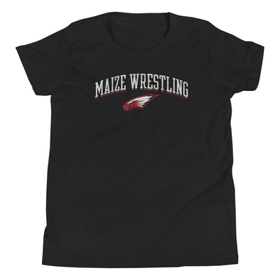 Maize HS Wrestling Arch Youth Staple Tee