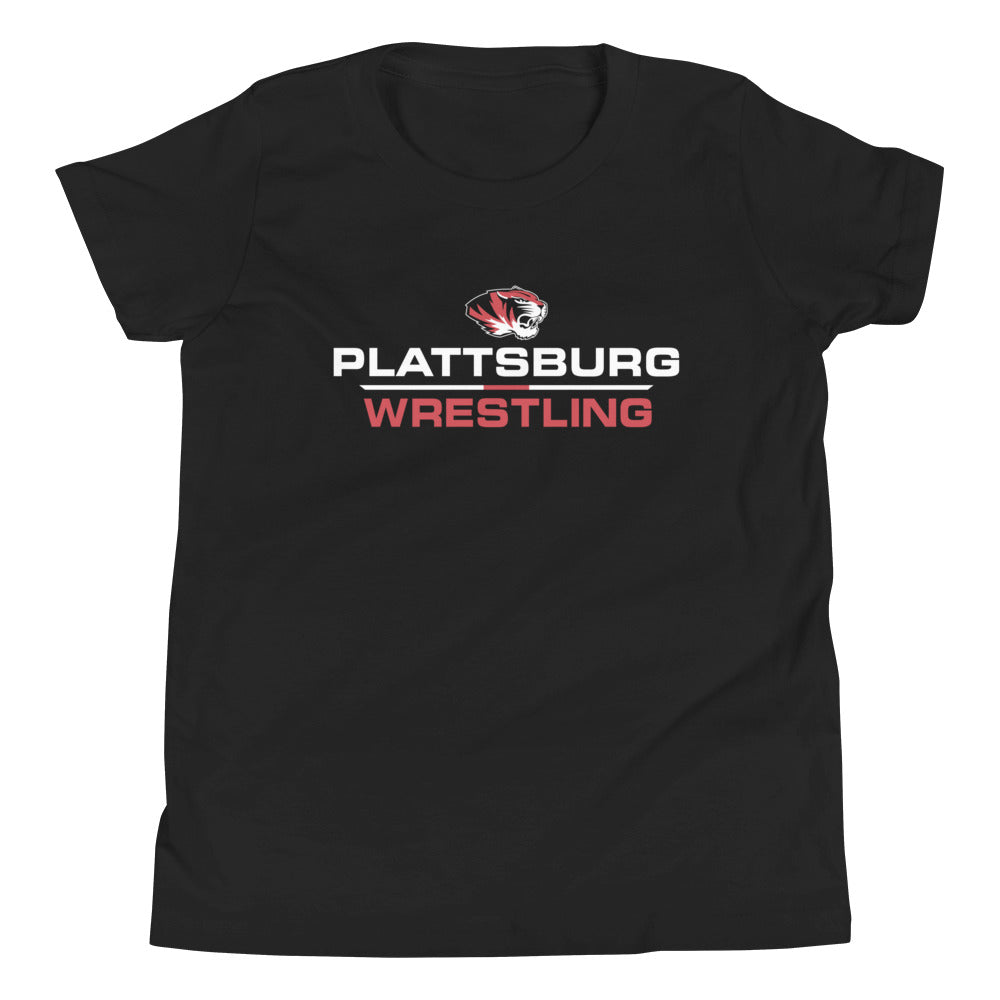Plattsburg High School Wrestling Youth Staple Tee