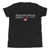 Greater Heights Wrestling Embrace The Climb 2 Youth Short Sleeve T-Shirt