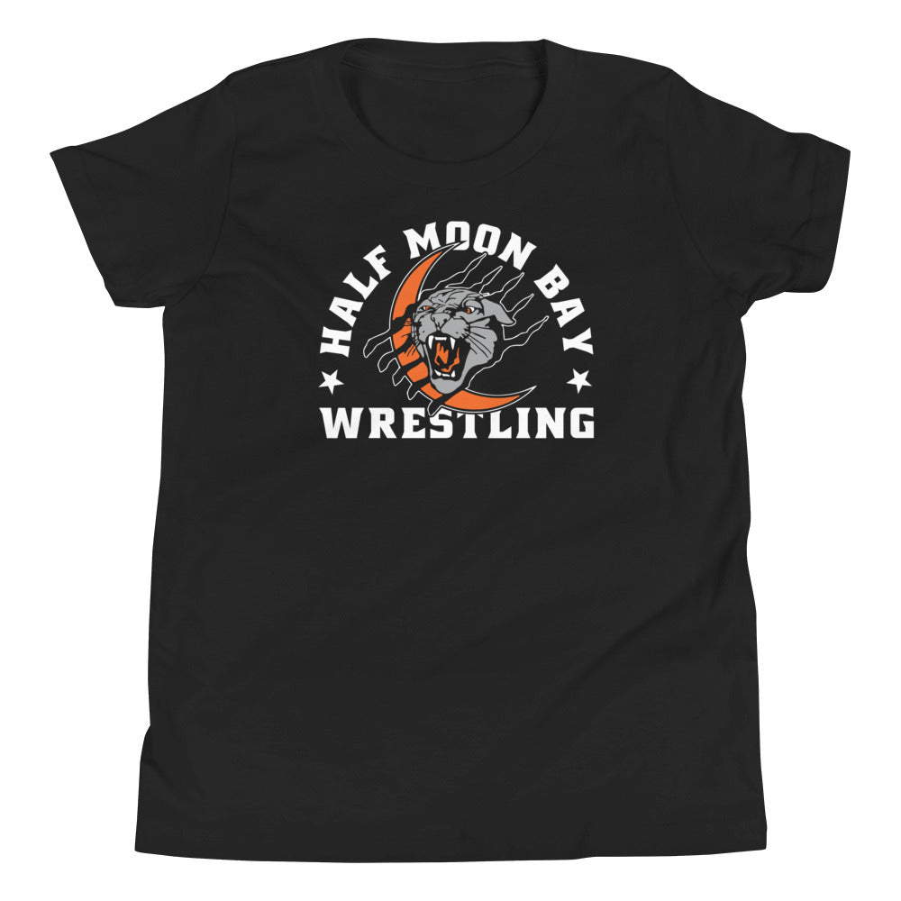 Half Moon Bay Wrestling MASCOT Youth Staple Tee