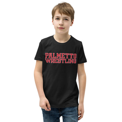 Palmetto Wrestling  Stripes Youth Staple Tee