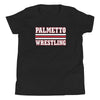 Palmetto Wrestling  Stripes Youth Staple Tee