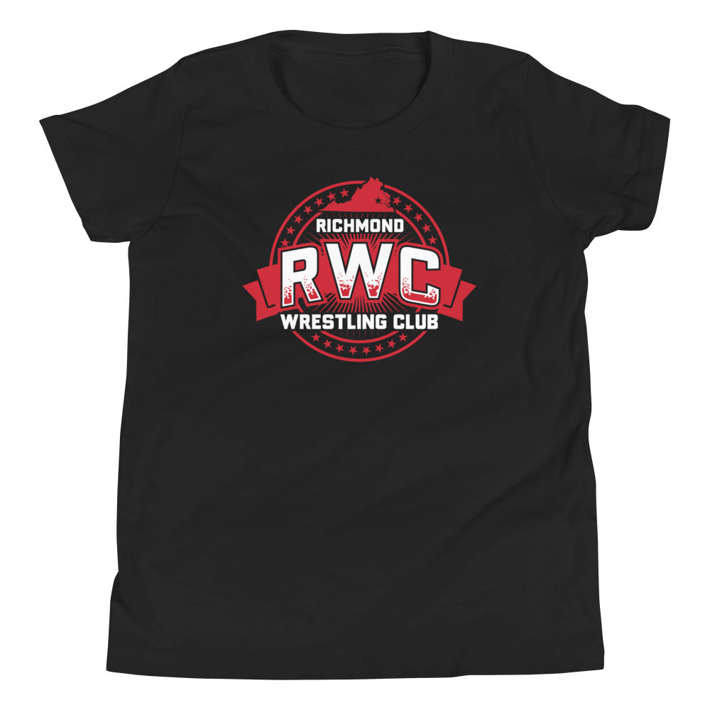 Richmond Wrestling Club Black Youth Staple Tee