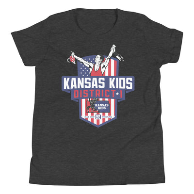 Kansas Kids District 1 Youth Super Soft Short-Sleeve T-Shirt