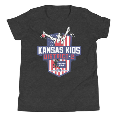 Kansas Kids District 2 Youth Super Soft Short-Sleeve T-Shirt