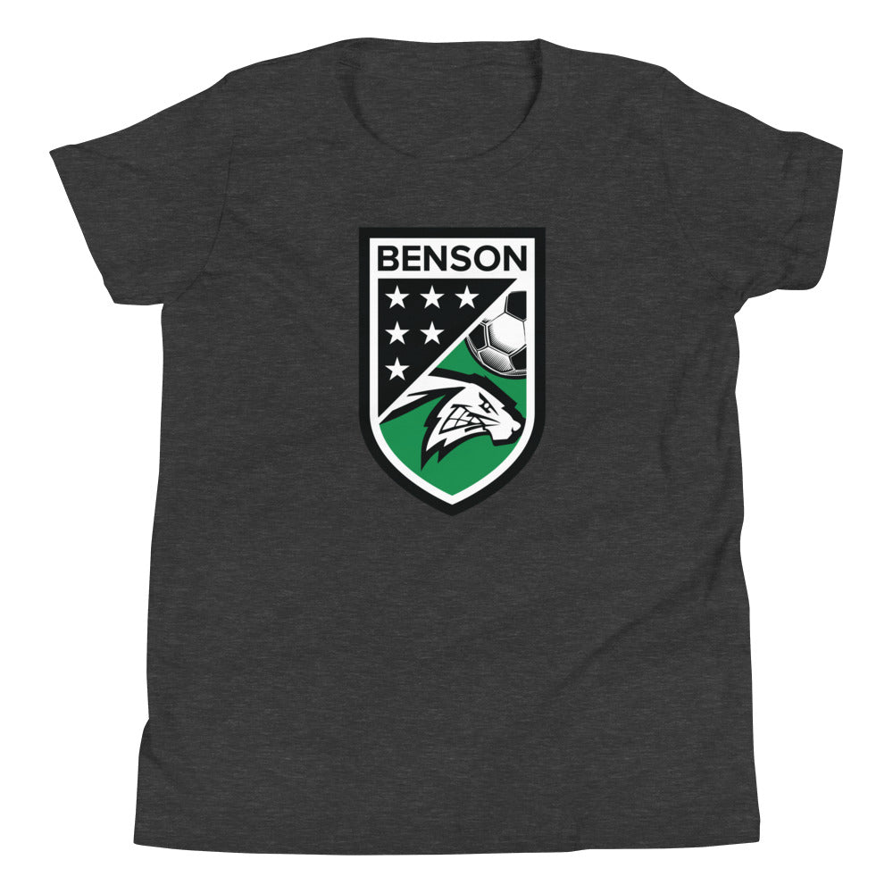 Benson Soccer Grey Youth Staple Tee