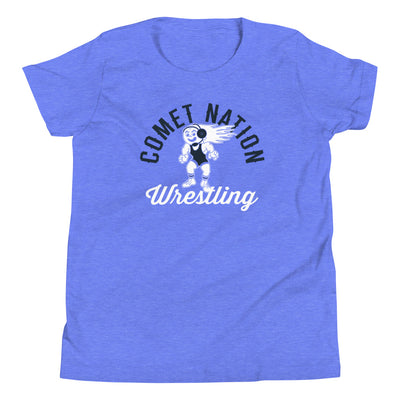 Chanute HS Wrestling Comet Nation Youth Staple Tee