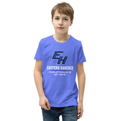 Eastern Hancock MS Track EH  Youth Staple Tee