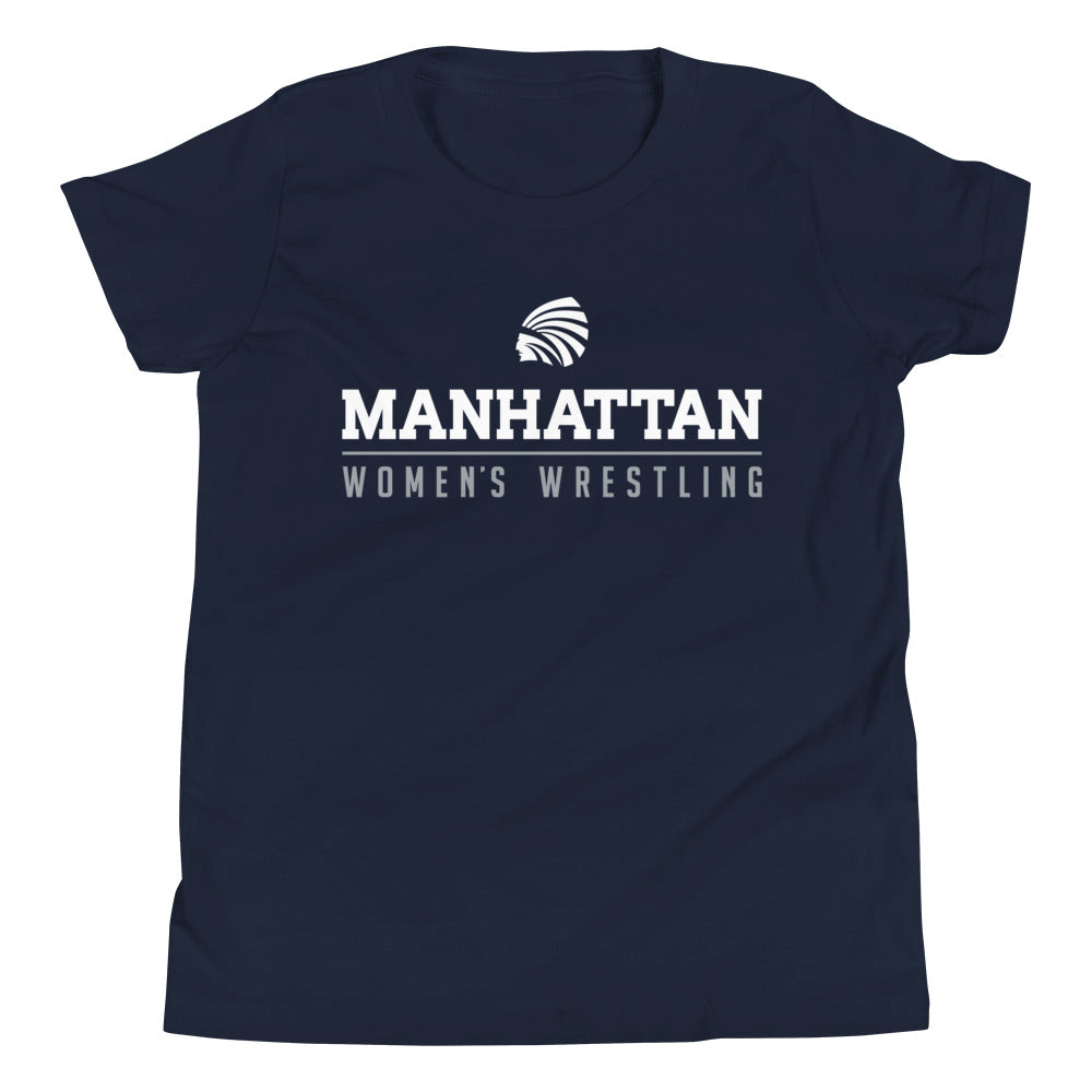 Manhattan Women’s Wrestling Youth Short Sleeve T-Shirt