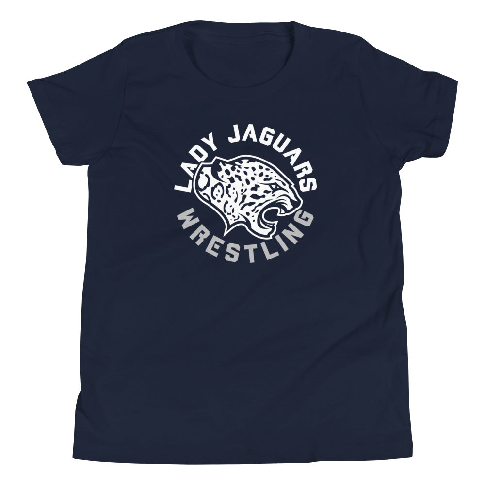 Mill Valley Lady Jaguars Navy Youth Staple Tee