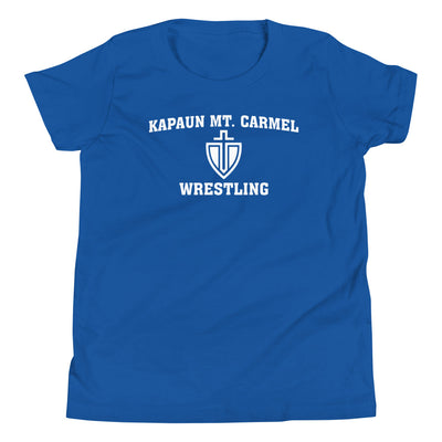 Kapaun Mt. Carmel Wrestling Royal Youth Staple Tee