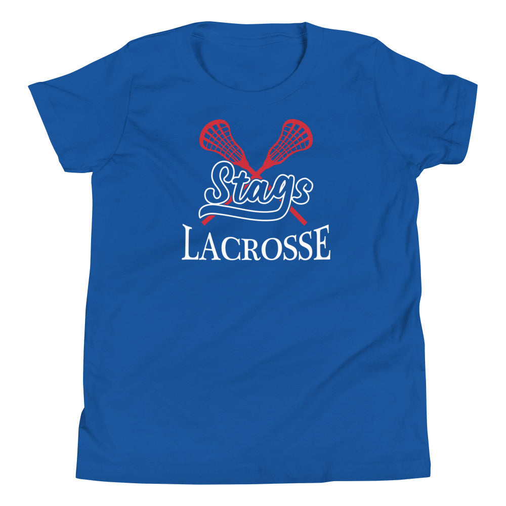 Stags Lacrosse Royal Youth Staple Tee