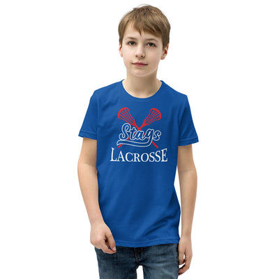 Stags Lacrosse Royal Youth Staple Tee