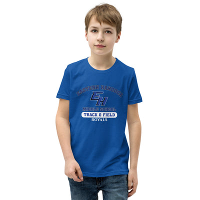 Eastern Hancock MS Track Royals Youth Staple Tee