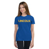 Lincoln Prep Booster Club Black Youth Staple Tee