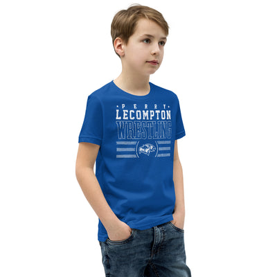 Perry Lecompton 1-Color Youth Staple Tee