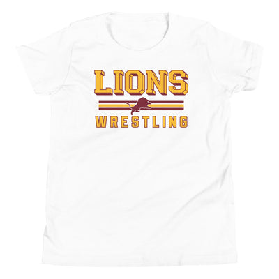 Lions Wrestling Club Youth Short Sleeve T-Shirt