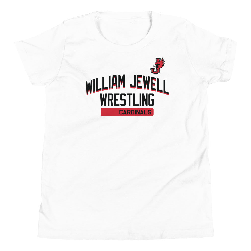William Jewell Wrestling Light Youth Staple Tee